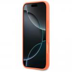 Carcasa Lacoste Petit Pique Lacquer Logo cu MagSafe compatibila cu iPhone 17 Pro Max, Portocaliu 6 - lerato.ro