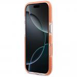 Carcasa Lacoste Shockproof Transparent Frosted cu MagSafe compatibila cu iPhone 17 Pro, Portocaliu 6 - lerato.ro