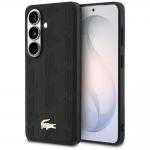 Husa Lacoste Nomograme Gold Logo cu MagSafe compatibila cu Samsung Galaxy S26, Negru 4 - lerato.ro