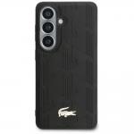 Husa Lacoste Nomograme Gold Logo cu MagSafe compatibila cu Samsung Galaxy S26, Negru 2 - lerato.ro