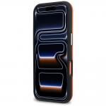 Husa Lacoste Semi Wrap Petit Pique cu MagSafe compatibila cu iPhone 17 Pro Max, Portocaliu 6 - lerato.ro