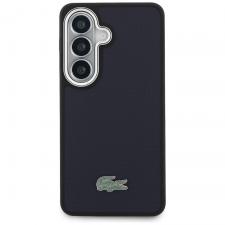 Carcasa Lacoste Full Wrap Petit Pique cu MagSafe compatibila cu Samsung Galaxy S26, Navy Blue