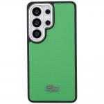 Carcasa Lacoste Full Wrap Petit Pique cu MagSafe compatibila cu Samsung Galaxy S26 Ultra, Verde 2 - lerato.ro