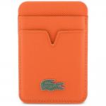 Portofel magnetic Lacoste Petit Pique, Compatibil MagSafe, Portocaliu 2 - lerato.ro