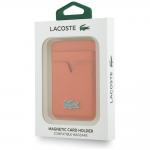 Portofel magnetic Lacoste Petit Pique, Compatibil MagSafe, Portocaliu 6 - lerato.ro