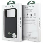 Carcasa Lacoste Petit Pique Lacquer Logo cu MagSafe compatibila cu iPhone 17 Pro, Marine 9 - lerato.ro