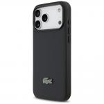 Carcasa Lacoste Petit Pique Lacquer Logo cu MagSafe compatibila cu iPhone 17 Pro Max, Marine 3 - lerato.ro