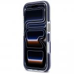 Carcasa Lacoste Shockproof Transparent Frosted Gold Logo cu MagSafe compatibila cu iPhone 17 Pro, Marine 6 - lerato.ro