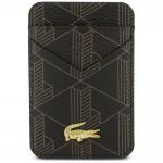 Husa Lacoste PVC Blend cu MagSafe si Portofel Magnetic compatibila cu iPhone 17 Pro, Maro 8 - lerato.ro