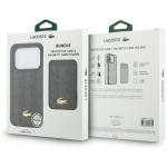 Husa Lacoste PVC Blend cu MagSafe si Portofel Magnetic compatibila cu iPhone 17 Pro, Maro 11 - lerato.ro
