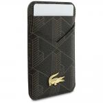 Husa Lacoste PVC Blend cu MagSafe si Portofel Magnetic compatibila cu iPhone 17 Pro Max, Maro 9 - lerato.ro