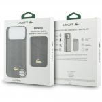 Husa Lacoste PVC Blend cu MagSafe si Portofel Magnetic compatibila cu iPhone 17 Pro Max, Maro 11 - lerato.ro