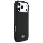 Husa Lacoste Petit Pique cu MagSafe si Portofel Magnetic compatibila cu iPhone 17 Pro Max, Negru 4 - lerato.ro