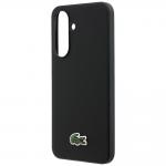 Carcasa Lacoste Iconic Petit Pique Woven Logo compatibila cu Samsung Galaxy A37 5G, Negru 7 - lerato.ro