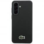 Carcasa Lacoste Iconic Petit Pique Woven Logo compatibila cu Samsung Galaxy A57 5G, Negru 2 - lerato.ro