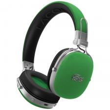 Fashion, Casti wireless Lacoste Petit Pique LH03, ANC, Bluetooth 5.4, 200 mAh, Autonomie 26h, USB-C, Verde, lerato.ro