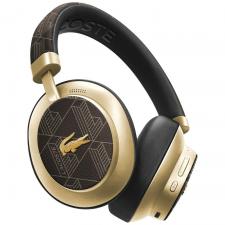 Fashion, Casti wireless Lacoste The Blend LH04, ENC, Bluetooth 5.4, 300 mAh, Autonomie 32h, USB-C, Maro, lerato.ro