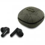 Casti wireless TWS Lacoste Monogram The Blend, ANC, Bluetooth 5.4, 250 mAh, Autonomie 6h, USB-C, Verde 2 - lerato.ro