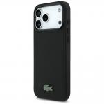 Husa Lacoste Petit Pique Lacquer Logo cu MagSafe compatibila cu iPhone 18 Pro Max / 17 Pro Max, Negru 3 - lerato.ro