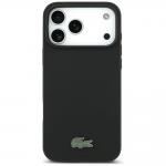 Husa Lacoste Petit Pique Lacquer Logo cu MagSafe compatibila cu iPhone 18 Pro Max / 17 Pro Max, Negru 2 - lerato.ro