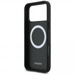Husa Lacoste Petit Pique Lacquer Logo cu MagSafe compatibila cu iPhone 18 Pro Max / 17 Pro Max, Negru 8 - lerato.ro