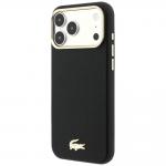 Husa Lacoste Champs Elysees Embossed cu MagSafe compatibila cu iPhone 18 Pro Max / 17 Pro Max, Negru 3 - lerato.ro