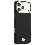Husa Lacoste Champs Elysees Embossed cu MagSafe compatibila cu iPhone 18 Pro Max / 17 Pro Max, Negru 5 - lerato.ro
