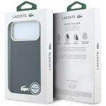 Husa Lacoste Champs Elysees Embossed cu MagSafe compatibila cu iPhone 18 Pro Max / 17 Pro Max, Negru 9 - lerato.ro