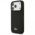 Husa Lacoste Petit Pique Lacquer Logo cu MagSafe compatibila cu iPhone 18 Pro / 17 Pro, Negru 3 - lerato.ro