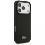 Husa Lacoste Petit Pique Lacquer Logo cu MagSafe compatibila cu iPhone 18 Pro / 17 Pro, Negru 5 - lerato.ro