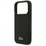 Husa Lacoste Petit Pique Lacquer Logo cu MagSafe compatibila cu iPhone 18 Pro / 17 Pro, Negru 7 - lerato.ro