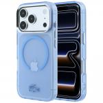 Husa Lacoste IML Frosted cu MagSafe compatibila cu iPhone 18 Pro / 17 Pro, Albastru 4 - lerato.ro