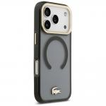 Husa Lacoste IML Shockproof Gold Logo cu MagSafe compatibila cu iPhone 18 Pro / 17 Pro, Negru 5 - lerato.ro