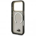 Husa Lacoste IML Shockproof Gold Logo cu MagSafe compatibila cu iPhone 18 Pro / 17 Pro, Negru 8 - lerato.ro