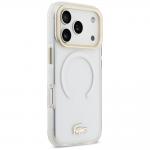 Husa Lacoste IML Shockproof Gold Logo cu MagSafe compatibila cu iPhone 18 Pro / 17 Pro, Transparent 5 - lerato.ro