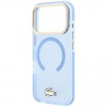 Husa Lacoste IML Shockproof Gold Logo cu MagSafe compatibila cu iPhone 18 Pro / 17 Pro, Albastru 7 - lerato.ro