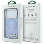 Husa Lacoste IML Shockproof Gold Logo cu MagSafe compatibila cu iPhone 18 Pro / 17 Pro, Albastru 9 - lerato.ro