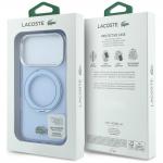 Husa Lacoste IML Glossy Finish cu MagSafe si Ring Stand compatibila cu iPhone 17 Pro Max / 18 Pro Max, Albastru 9 - lerato.ro