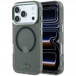 Husa Lacoste IML Frosted Laquer Logo cu MagSafe compatibila cu iPhone 18 Pro Max / 17 Pro Max, Gri 4 - lerato.ro