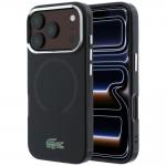 Husa Lacoste IML Frosted Laquer Logo cu MagSafe compatibila cu iPhone 18 Pro Max / 17 Pro Max, Burgundy 4 - lerato.ro