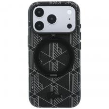 Huse si carcase iPhone 18 Pro, Husa Lacoste Blend Ring Stand cu MagSafe compatibila cu iPhone 18 Pro / 17 Pro, Negru, lerato.ro