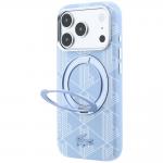 Husa Lacoste Blend cu MagSafe si Ring Stand compatibila cu iPhone 18 Pro Max / 17 Pro Max, Albastru 3 - lerato.ro