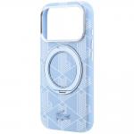 Husa Lacoste Blend cu MagSafe si Ring Stand compatibila cu iPhone 18 Pro Max / 17 Pro Max, Albastru 7 - lerato.ro