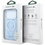 Husa Lacoste Blend cu MagSafe si Ring Stand compatibila cu iPhone 18 Pro Max / 17 Pro Max, Albastru 9 - lerato.ro