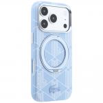 Husa Lacoste Blend Ring Stand cu MagSafe compatibila cu iPhone 18 Pro / 17 Pro, Albastru 5 - lerato.ro