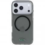 Husa Lacoste IML Frosted Laquer Logo cu MagSafe compatibila cu iPhone 18 Pro / 17 Pro, Negru 2 - lerato.ro