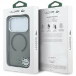 Husa Lacoste IML Frosted Laquer Logo cu MagSafe compatibila cu iPhone 18 Pro / 17 Pro, Negru 9 - lerato.ro