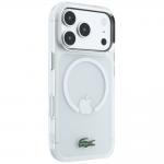 Husa Lacoste IML Frosted Laquer Logo cu MagSafe compatibila cu iPhone 18 Pro / 17 Pro, Transparent 5 - lerato.ro