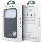 Husa Lacoste IML Frosted Laquer Logo cu MagSafe compatibila cu iPhone 18 Pro / 17 Pro, Burgundy 9 - lerato.ro