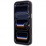 Husa Lacoste IML Glossy Finish Ring Stand cu MagSafe compatibila cu iPhone 18 Pro Max / 17 Pro Max, Burgundy 6 - lerato.ro